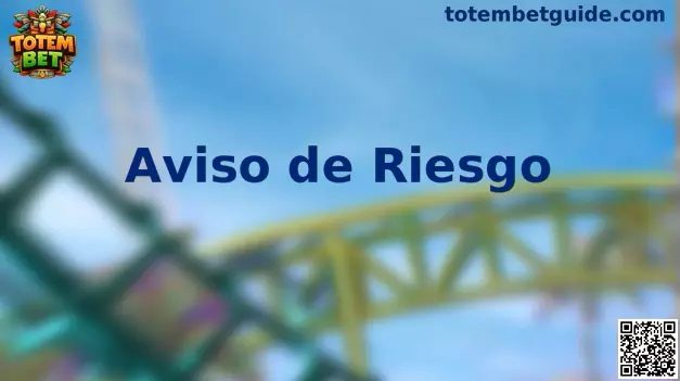 Aviso de riesgo Totem Bet