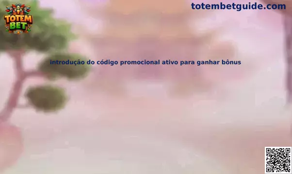 Proceso del código promocional activo para bonos
