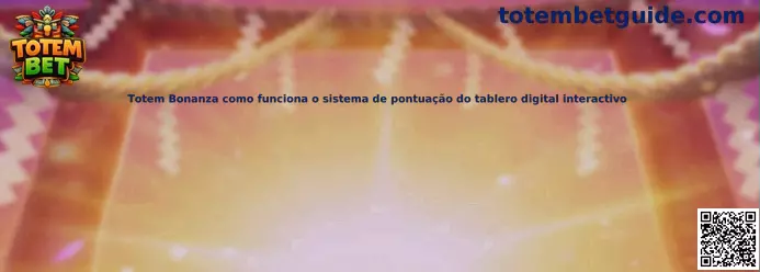 Totem Bonanza sistema de puntuación del tablero digital interactivo